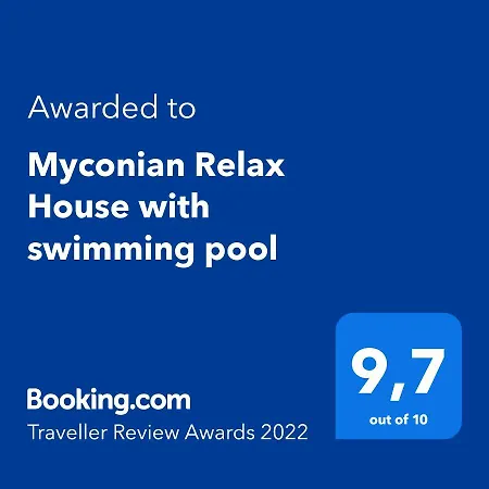 Vakantiehuis Myconian Relax House With Swimming Pool Ano Mera